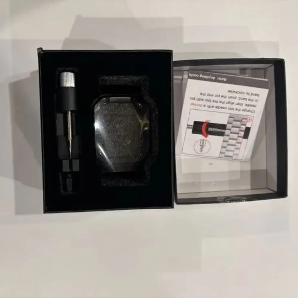 Stainless Steel Watch Band Case for Apple Watch Series 11 10 46mm Metal Strap